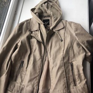 Faux Leather Jacket
